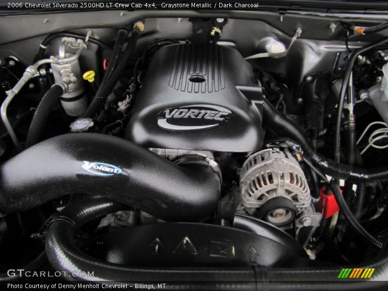 Graystone Metallic / Dark Charcoal 2006 Chevrolet Silverado 2500HD LT Crew Cab 4x4