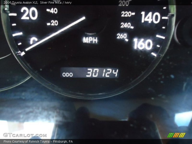 Silver Pine Mica / Ivory 2006 Toyota Avalon XLS
