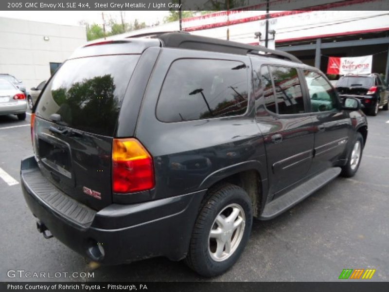 Steel Grey Metallic / Light Gray 2005 GMC Envoy XL SLE 4x4