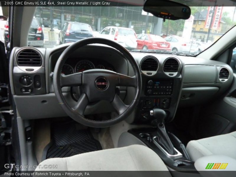 Steel Grey Metallic / Light Gray 2005 GMC Envoy XL SLE 4x4