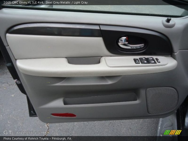 Steel Grey Metallic / Light Gray 2005 GMC Envoy XL SLE 4x4
