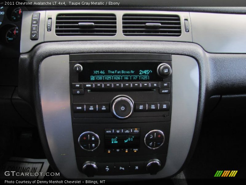 Taupe Gray Metallic / Ebony 2011 Chevrolet Avalanche LT 4x4