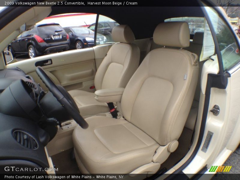  2009 New Beetle 2.5 Convertible Cream Interior