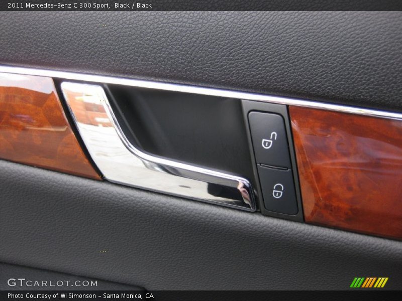 Black / Black 2011 Mercedes-Benz C 300 Sport