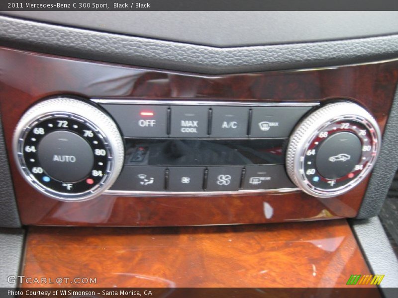 Black / Black 2011 Mercedes-Benz C 300 Sport