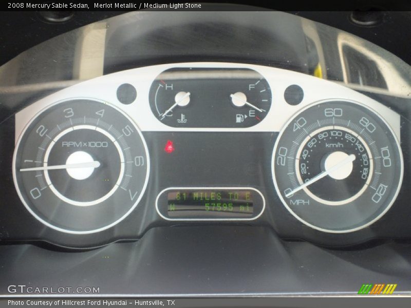  2008 Sable Sedan Sedan Gauges