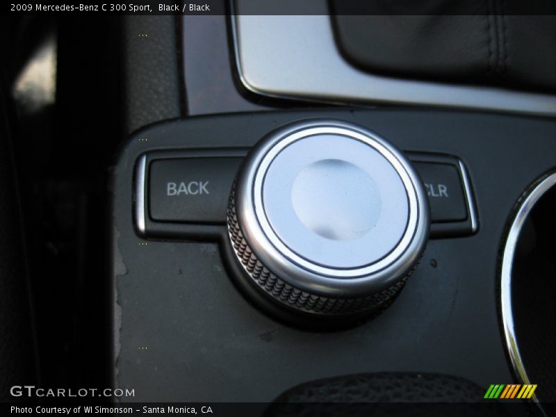 Black / Black 2009 Mercedes-Benz C 300 Sport