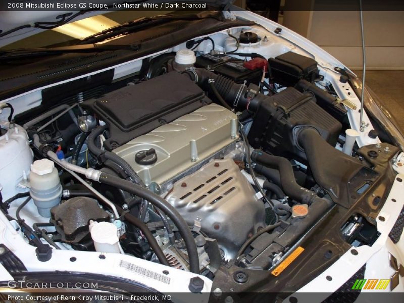 Northstar White / Dark Charcoal 2008 Mitsubishi Eclipse GS Coupe