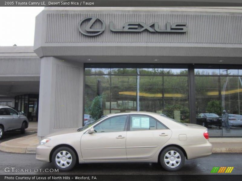 Desert Sand Mica / Taupe 2005 Toyota Camry LE