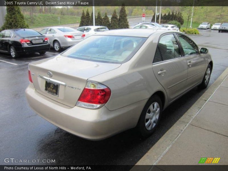 Desert Sand Mica / Taupe 2005 Toyota Camry LE