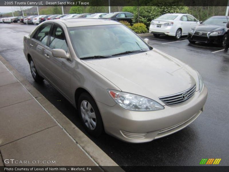 Desert Sand Mica / Taupe 2005 Toyota Camry LE