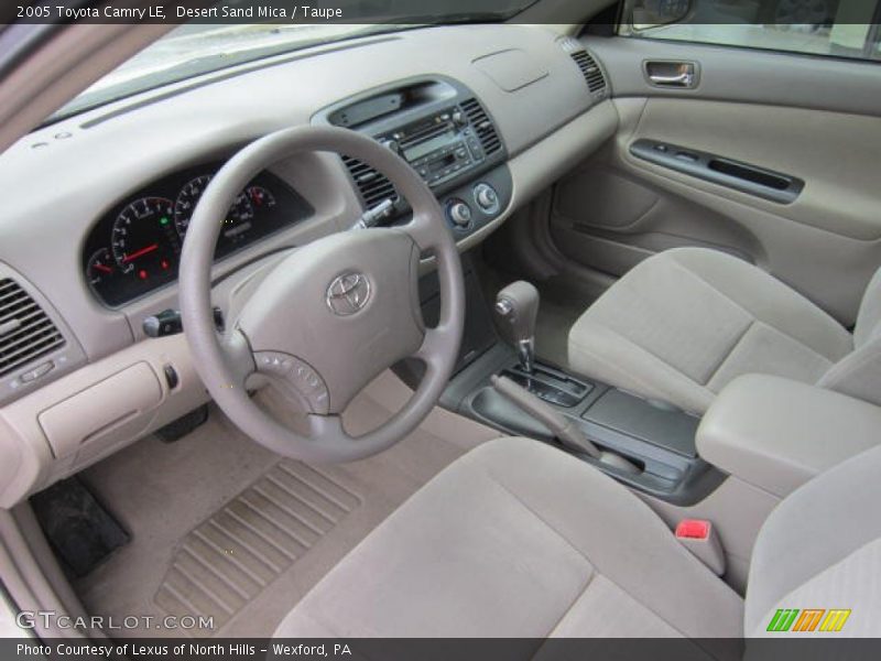 Desert Sand Mica / Taupe 2005 Toyota Camry LE