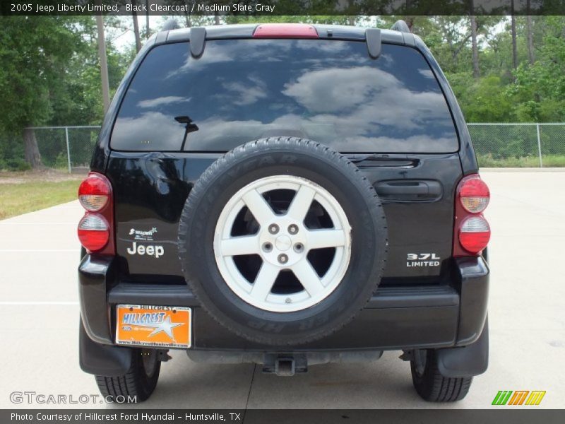 Black Clearcoat / Medium Slate Gray 2005 Jeep Liberty Limited