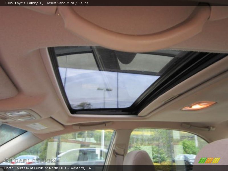 Desert Sand Mica / Taupe 2005 Toyota Camry LE