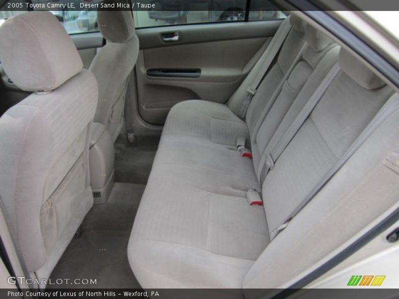 Desert Sand Mica / Taupe 2005 Toyota Camry LE