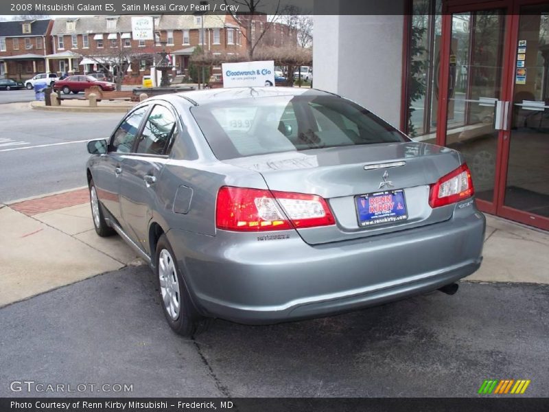 Satin Mesai Gray Pearl / Gray 2008 Mitsubishi Galant ES