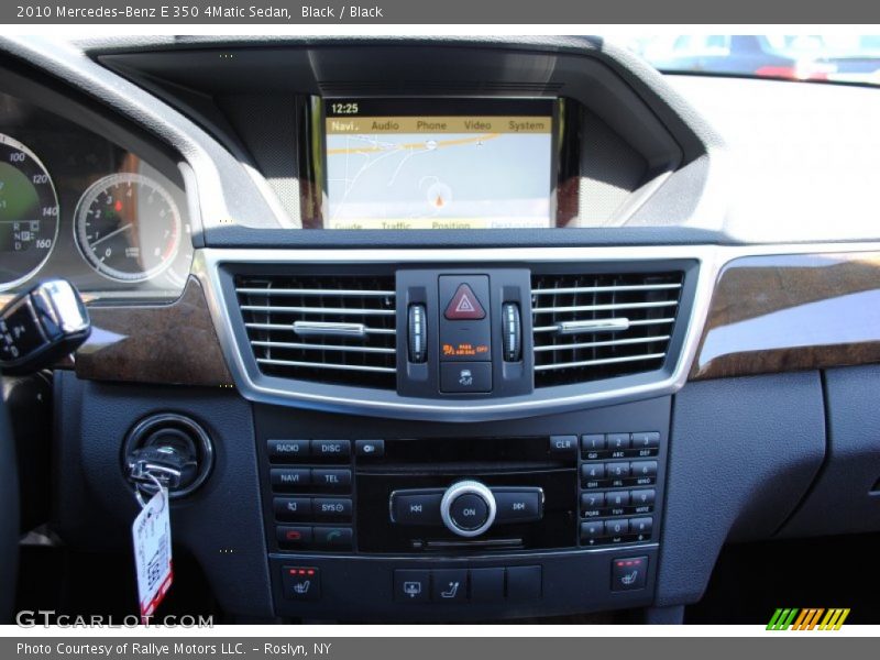 Black / Black 2010 Mercedes-Benz E 350 4Matic Sedan