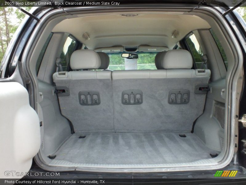 Black Clearcoat / Medium Slate Gray 2005 Jeep Liberty Limited