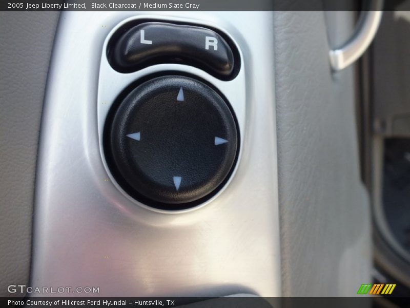 Black Clearcoat / Medium Slate Gray 2005 Jeep Liberty Limited