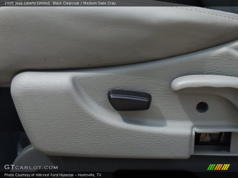 Black Clearcoat / Medium Slate Gray 2005 Jeep Liberty Limited