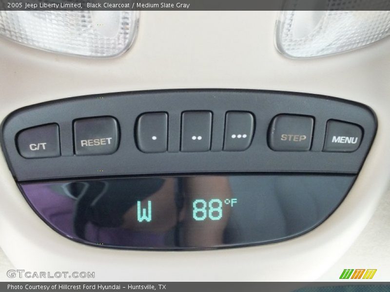 Black Clearcoat / Medium Slate Gray 2005 Jeep Liberty Limited