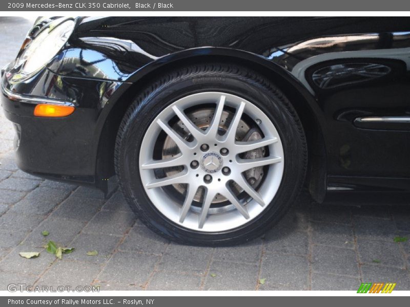 Black / Black 2009 Mercedes-Benz CLK 350 Cabriolet