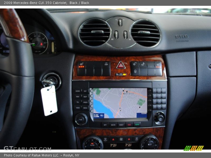 Black / Black 2009 Mercedes-Benz CLK 350 Cabriolet