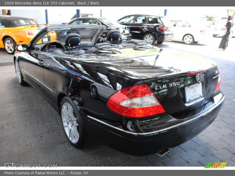 Black / Black 2009 Mercedes-Benz CLK 350 Cabriolet