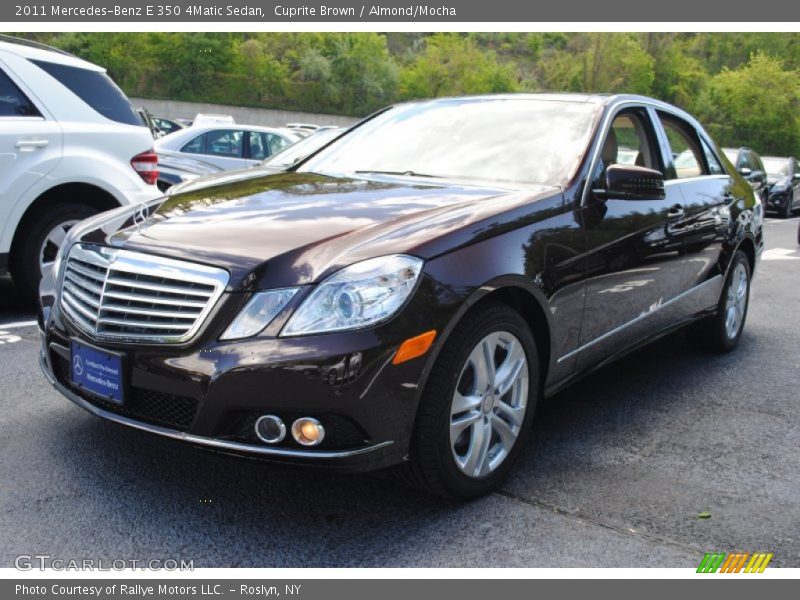 Cuprite Brown / Almond/Mocha 2011 Mercedes-Benz E 350 4Matic Sedan