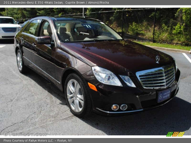 Cuprite Brown / Almond/Mocha 2011 Mercedes-Benz E 350 4Matic Sedan
