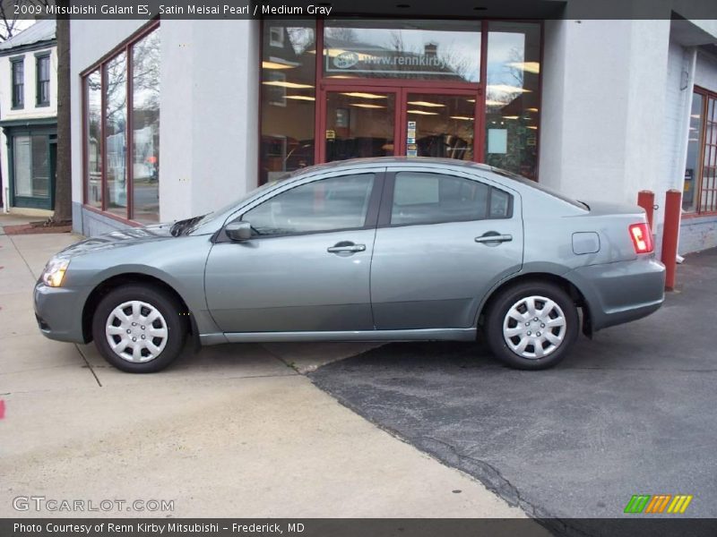 Satin Meisai Pearl / Medium Gray 2009 Mitsubishi Galant ES