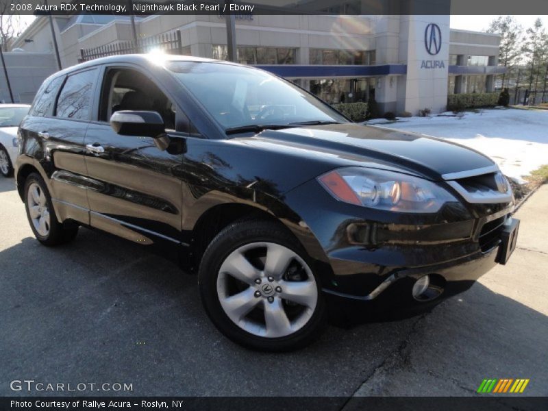 Nighthawk Black Pearl / Ebony 2008 Acura RDX Technology