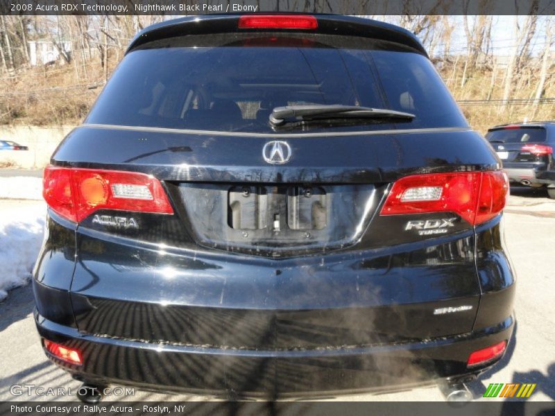 Nighthawk Black Pearl / Ebony 2008 Acura RDX Technology