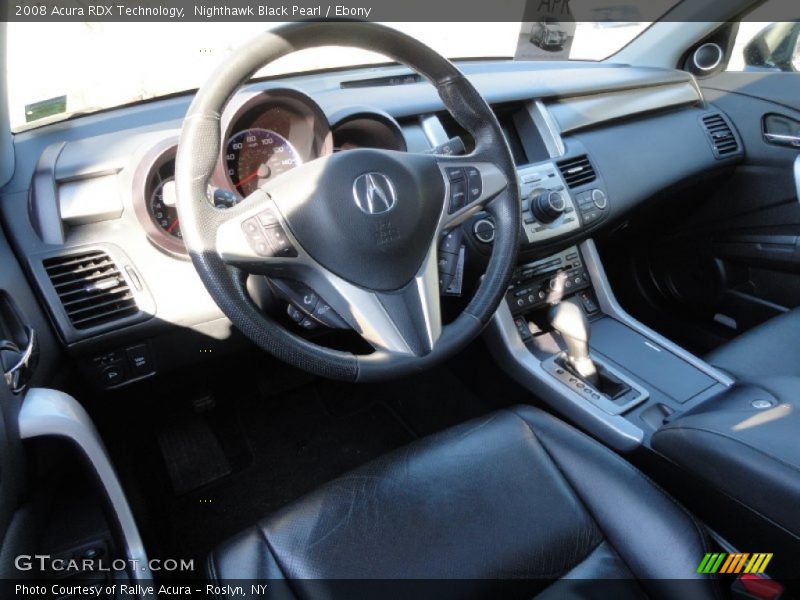 Nighthawk Black Pearl / Ebony 2008 Acura RDX Technology