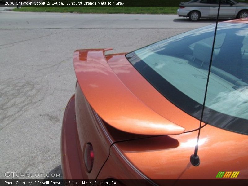 Sunburst Orange Metallic / Gray 2006 Chevrolet Cobalt LS Coupe