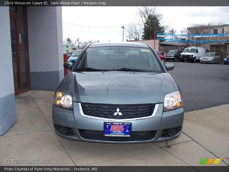 Satin Meisai Pearl / Medium Gray 2009 Mitsubishi Galant ES