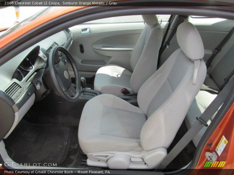Sunburst Orange Metallic / Gray 2006 Chevrolet Cobalt LS Coupe