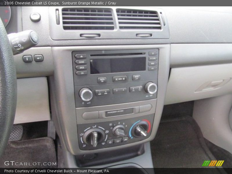 Sunburst Orange Metallic / Gray 2006 Chevrolet Cobalt LS Coupe