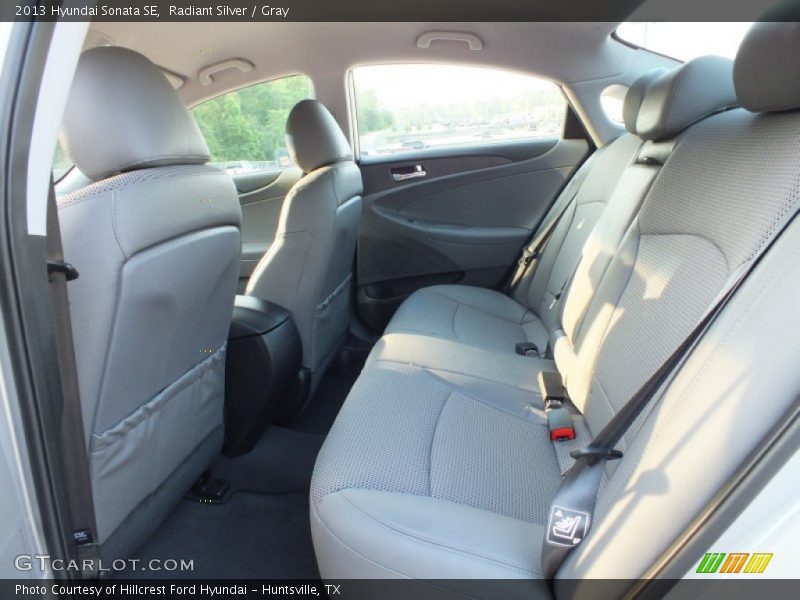 Radiant Silver / Gray 2013 Hyundai Sonata SE