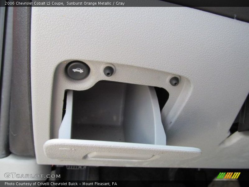 Sunburst Orange Metallic / Gray 2006 Chevrolet Cobalt LS Coupe