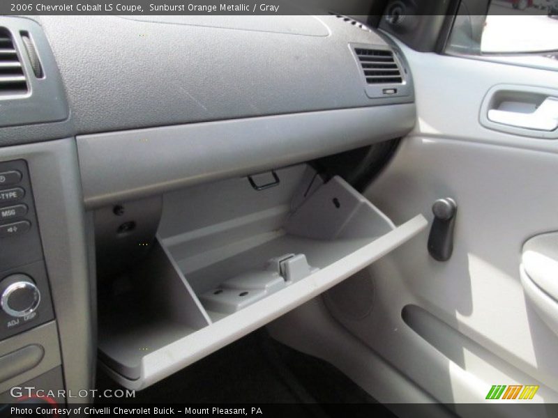 Sunburst Orange Metallic / Gray 2006 Chevrolet Cobalt LS Coupe