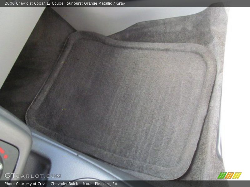 Sunburst Orange Metallic / Gray 2006 Chevrolet Cobalt LS Coupe