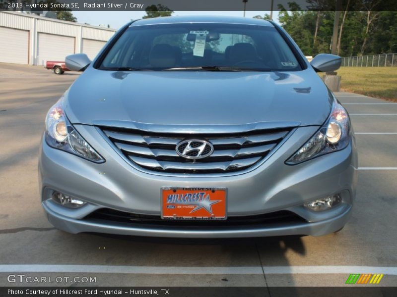 Radiant Silver / Gray 2013 Hyundai Sonata SE