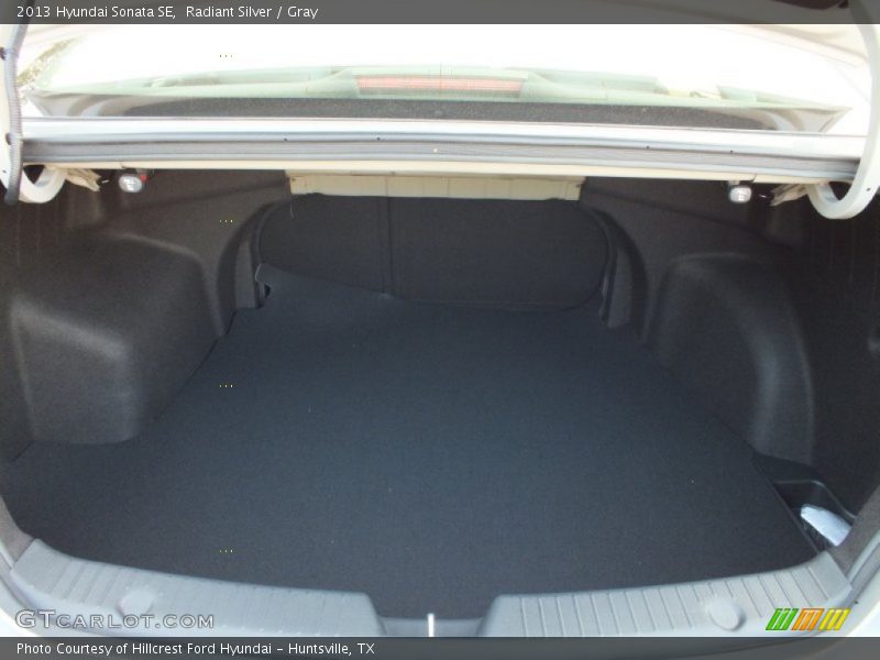 Radiant Silver / Gray 2013 Hyundai Sonata SE