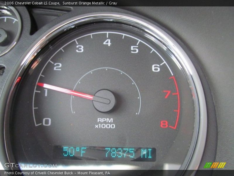 Sunburst Orange Metallic / Gray 2006 Chevrolet Cobalt LS Coupe