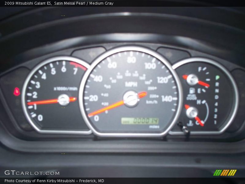 Satin Meisai Pearl / Medium Gray 2009 Mitsubishi Galant ES