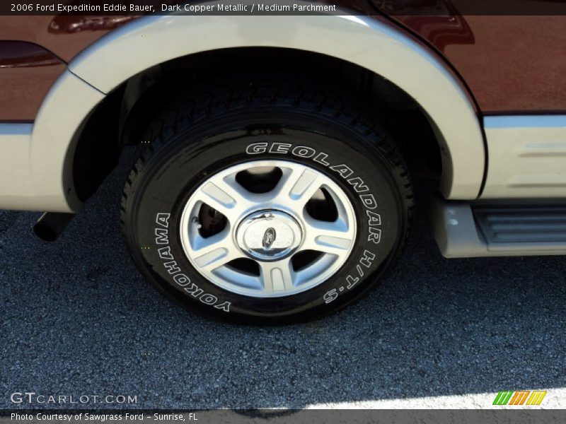 Dark Copper Metallic / Medium Parchment 2006 Ford Expedition Eddie Bauer