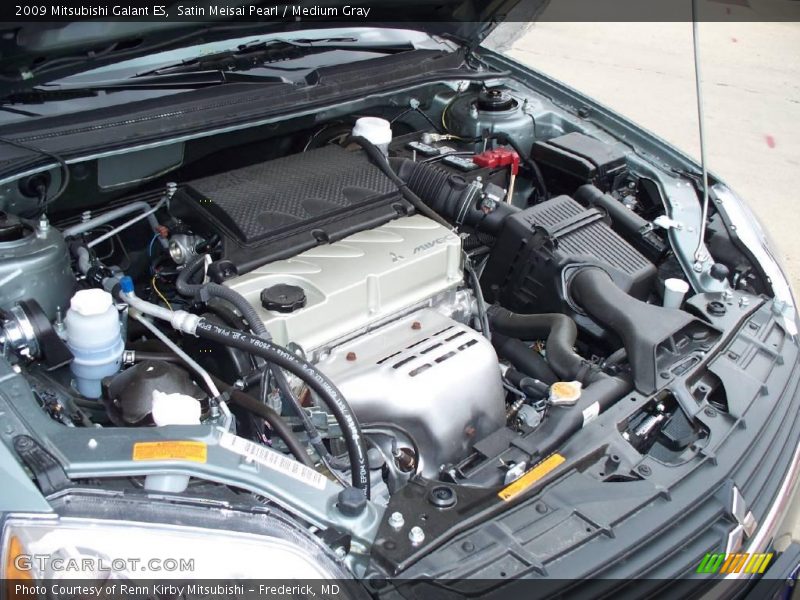 Satin Meisai Pearl / Medium Gray 2009 Mitsubishi Galant ES