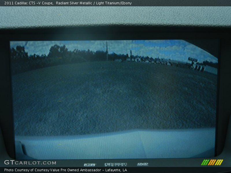 Radiant Silver Metallic / Light Titanium/Ebony 2011 Cadillac CTS -V Coupe