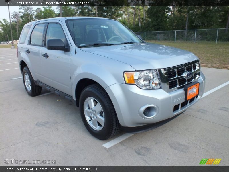 Ingot Silver Metallic / Stone 2012 Ford Escape XLS